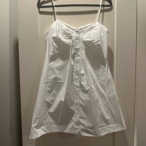 White cute gameday dress